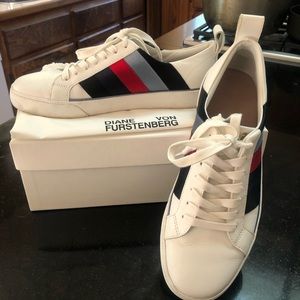 Women’s white sneakers Diane Von Furstenberg